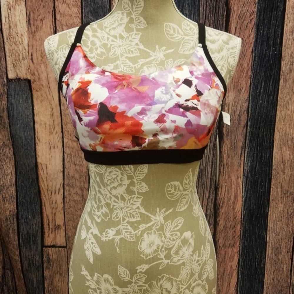 RBX Pink, Coral, and Red Sports Bra